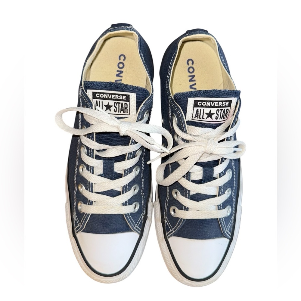 Converse Chuck Taylor All Star Low-Top Sneaker Navy Women’s Size 8 Men’s Size 6 - Picture 6 of 8